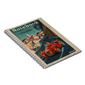 Carnet Voiture de course vintage à Lisbonne (Côté Droit)