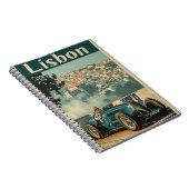 Carnet Voiture de course vintage à Lisbonne (Côté Droit)