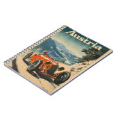 Carnet Voiture de course vintage en Autriche (Côté gauche)