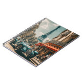 Carnet Voiture de course vintage Paris (Côté gauche)