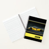 Carnet Voiture de sport (Intérieur)