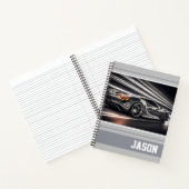 Carnet Voiture de sport (Intérieur)