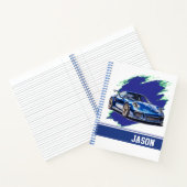 Carnet Voiture de sport (Intérieur)