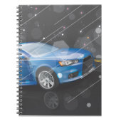 Carnet Voiture de sport (Devant)