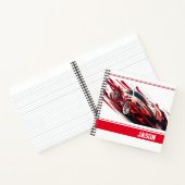 Carnet Voiture de sport (Intérieur)