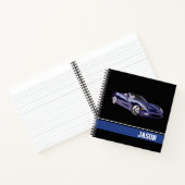 Carnet Voiture de sport (Intérieur)