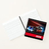 Carnet Voiture de sport (Intérieur)