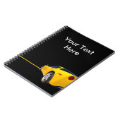 Carnet Voiture de sport (Côté gauche)