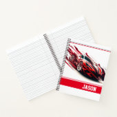 Carnet Voiture de sport (Intérieur)