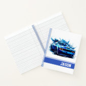Carnet Voiture Musclée (Intérieur)