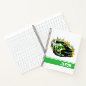 Carnet Voiture Musclée (Intérieur)