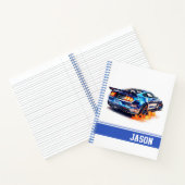 Carnet Voiture Musclée (Intérieur)
