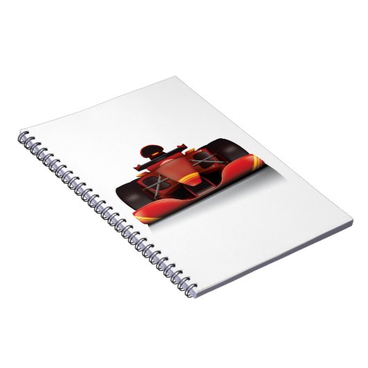Carnet Voiture Red Racing (Côté Droit)