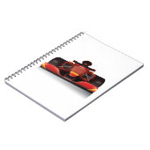 Carnet Voiture Red Racing (Côté gauche)