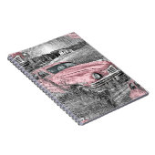 Carnet voiture rose vintage (Côté Droit)