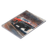 Carnet Voiture rouge Vintage (Côté gauche)