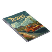 Carnet Voiture Vintage du désert du Texas (Côté Droit)