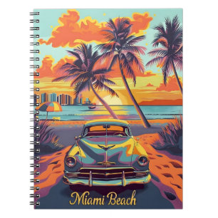 Carnet Voiture Vintage Miami Beach