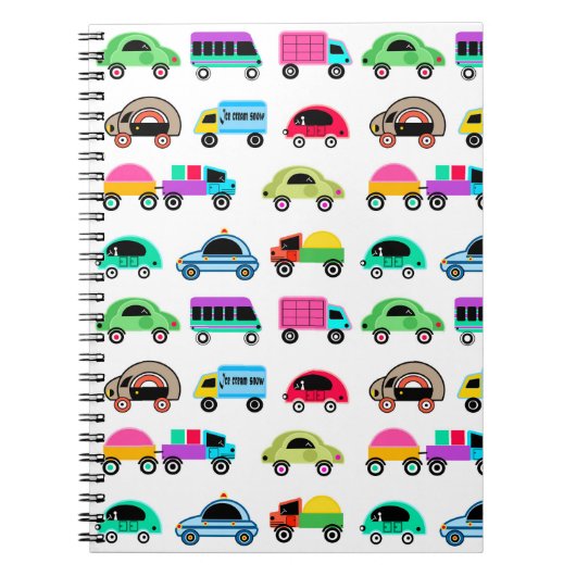 Carnet Voitures amusantes (Devant)