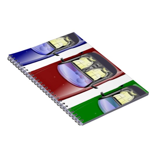 Carnet Voitures colorées (Côté Droit)