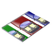 Carnet Voitures colorées (Côté gauche)