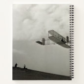 Carnet Vol à voile Aviation Test de vol Frères Wright (Dos)