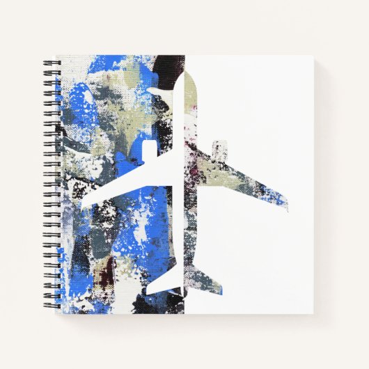 Carnet Vol Abstrait par Michael Moffa (Devant)