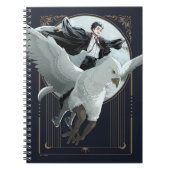 Carnet Vol Anime HARRY POTTER™ avec Buckbeak (Devant)