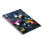 Carnet Vol de papillon abstrait vibrant (1) (Côté Droit)