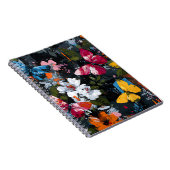 Carnet Vol de papillon abstrait vibrant (2) (Côté Droit)