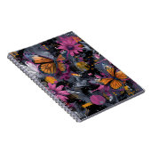 Carnet Vol de papillon abstrait vibrant (4) (Côté Droit)