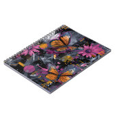 Carnet Vol de papillon abstrait vibrant (4) (Côté gauche)