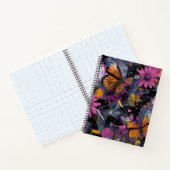 Carnet Vol de papillon abstrait vibrant (4) (Intérieur)