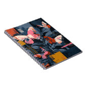Carnet Vol de papillon abstrait vibrant (6) (Côté Droit)
