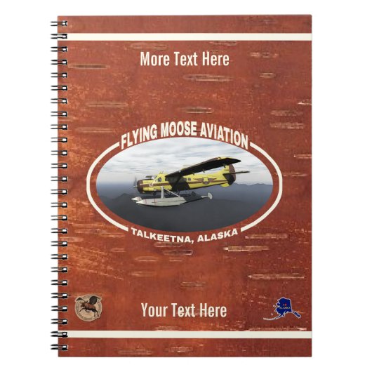 Carnet Vol Moose Aviation de Havilland DH3-C Otter (Devant)