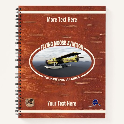 Carnet Vol Moose Aviation de Havilland DH3-C Otter (Devant)