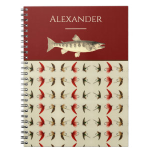 Carnet Vol Pêche mouches Saumon rustique