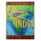Carnet Vol vers l'Inde (Devant)