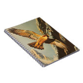 Carnet Vol vintage du Faucon Merlin (Côté Droit)