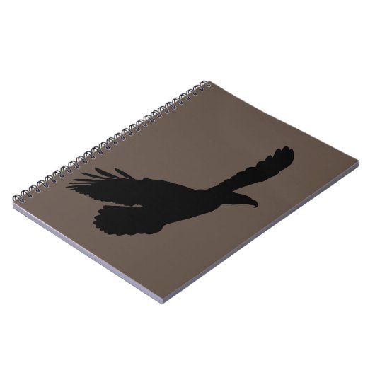 Carnet volant Aigle - Votre couleur - Texte (Côté gauche)