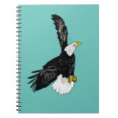 Carnet volant d'aigle à tête blanche - Vos couleur (Devant)