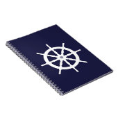Carnet Volant sur le fond de bleu marine (Côté Droit)