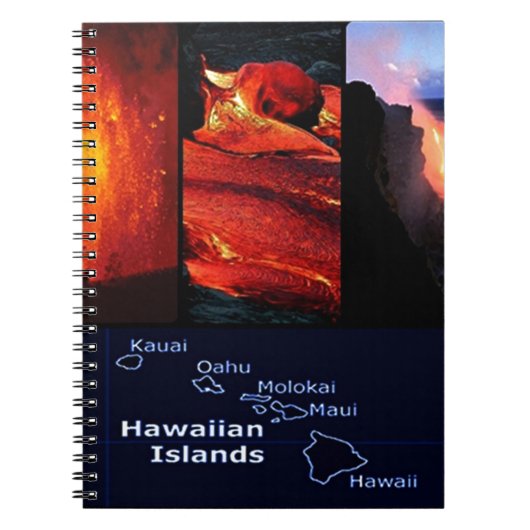 Carnet Volcan d'Hawaï (Devant)