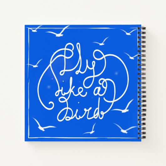 Carnet Voler Comme Un Oiseau (Dos)