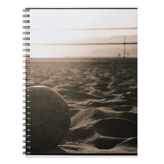 Carnet Volley-ball dans le sable (Devant)