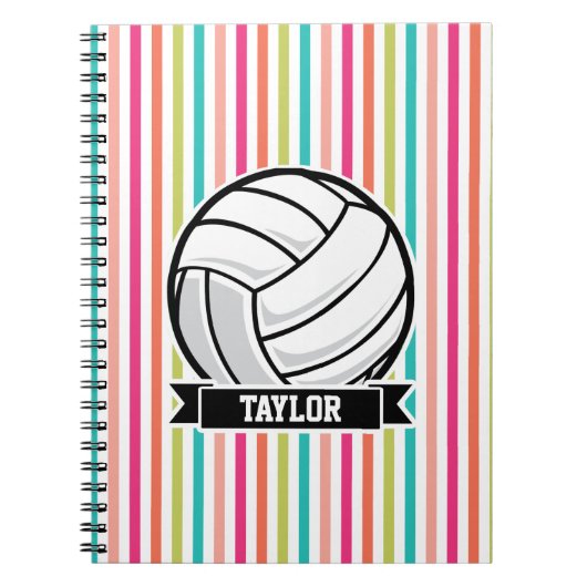 Carnet Volley-ball du Colorful (Devant)