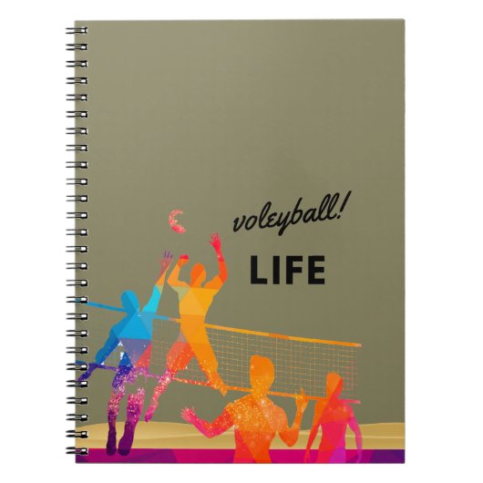 Carnet Volleyball Laife (Devant)