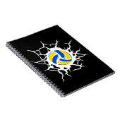 Carnet Volleyball Themed (Côté Droit)