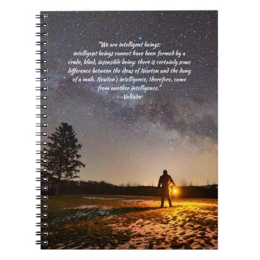 Carnet Voltaire Intelligent Design (Devant)