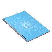Carnet Vortex bleu (Côté Droit)